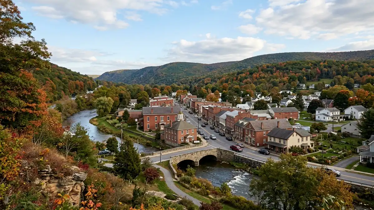 Public restroom locations mapped in Centre Township, Pennsylvania — 7 facilities across zip codes 17068