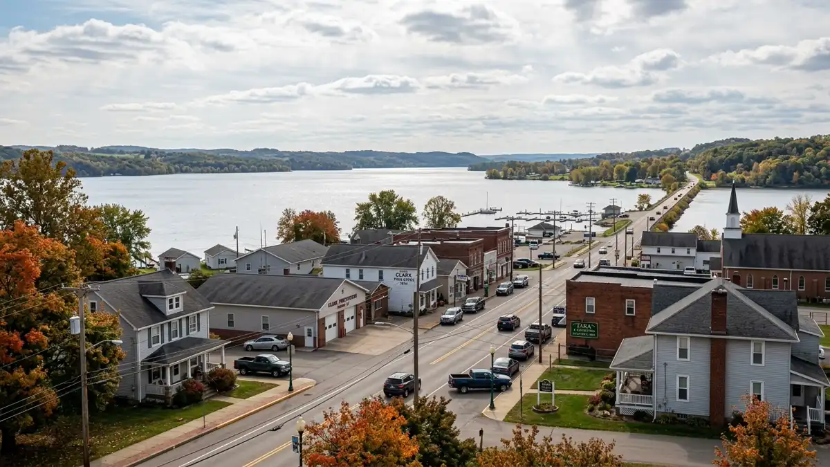 Public restroom locations mapped in Clark, Pennsylvania — 12 facilities across zip codes 16113