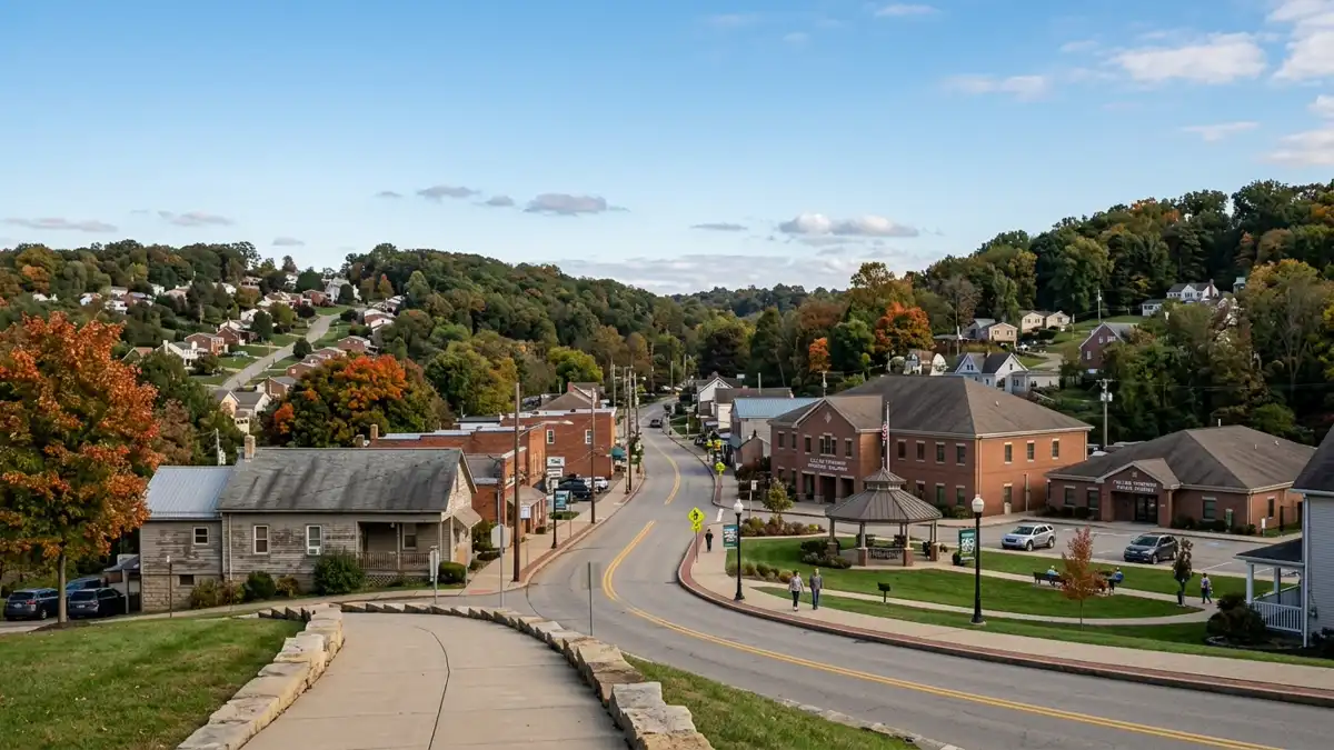 Public restroom locations mapped in Collier Township, Pennsylvania — 5 facilities across zip codes 15106, 15507