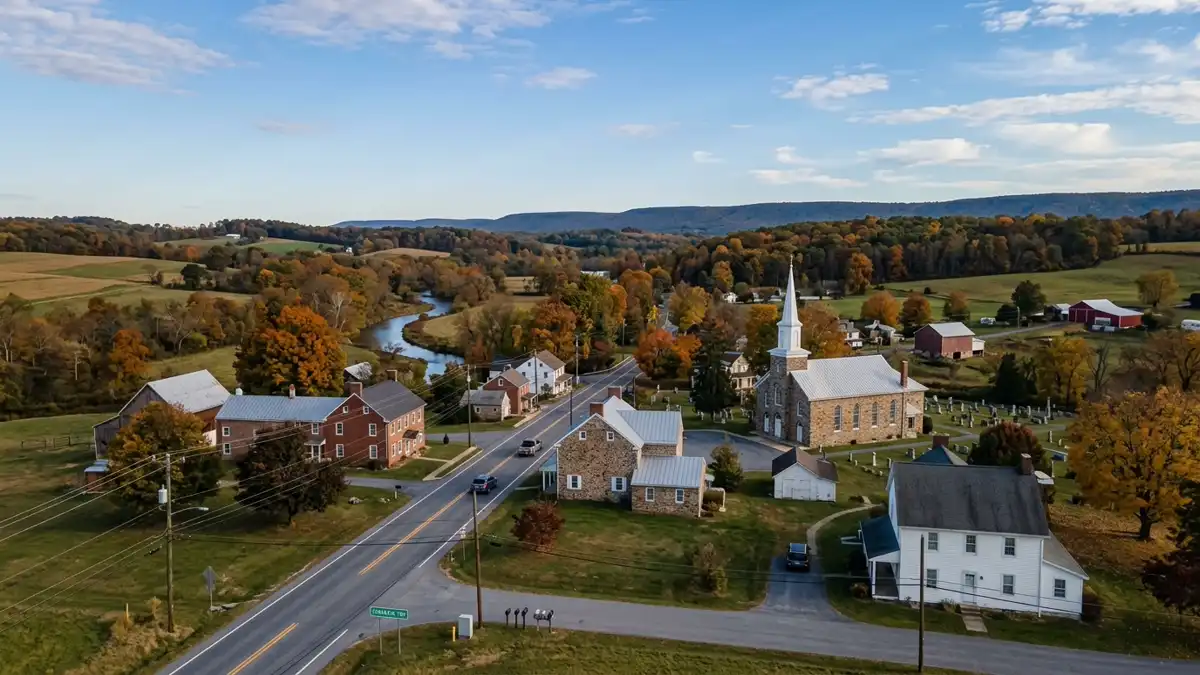 Public restroom locations mapped in Conewago Township, Pennsylvania — 2 facilities across the city