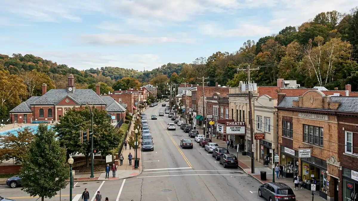 Public restroom locations mapped in Dormont, Pennsylvania — 6 facilities across zip codes 15216