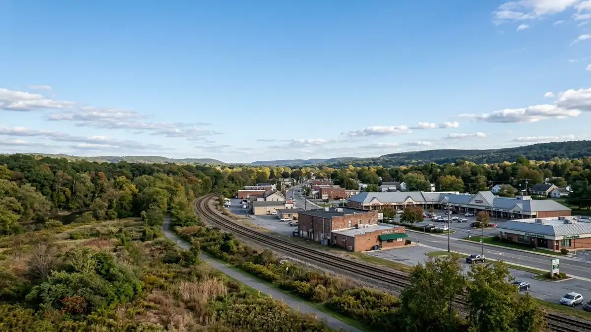 Public restroom locations mapped in East Caln Township, Pennsylvania — 6 facilities across zip codes 19335, 19341