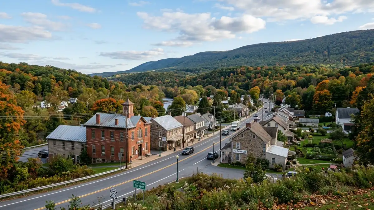 Public restroom locations mapped in East Penn Township, Pennsylvania — 1 facilities across zip codes 18071