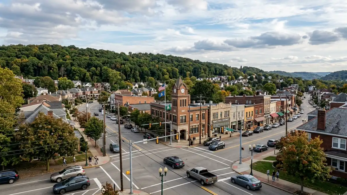 Public restroom locations mapped in Forest Hills, Pennsylvania — 3 facilities across zip codes 15221