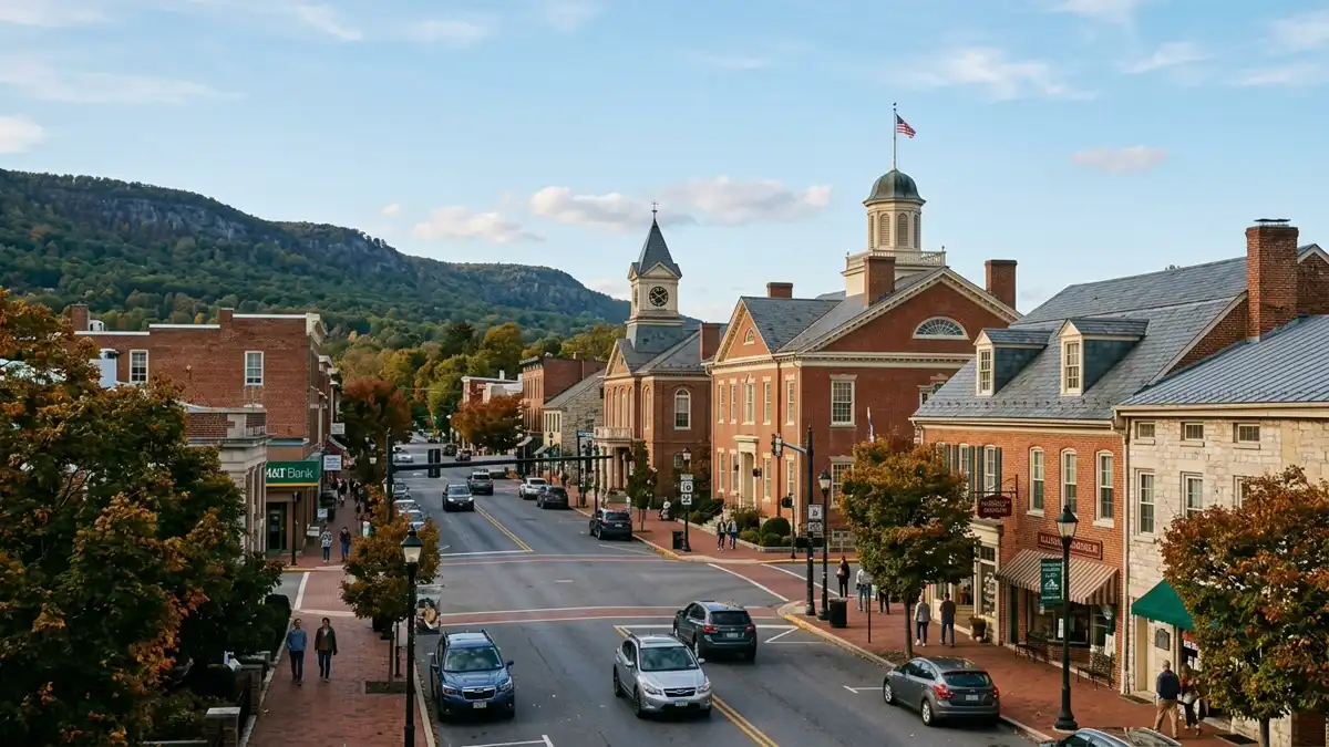 Public restroom locations mapped in Greene Township, Pennsylvania — 48 facilities across zip codes 17222, 18357, 18426