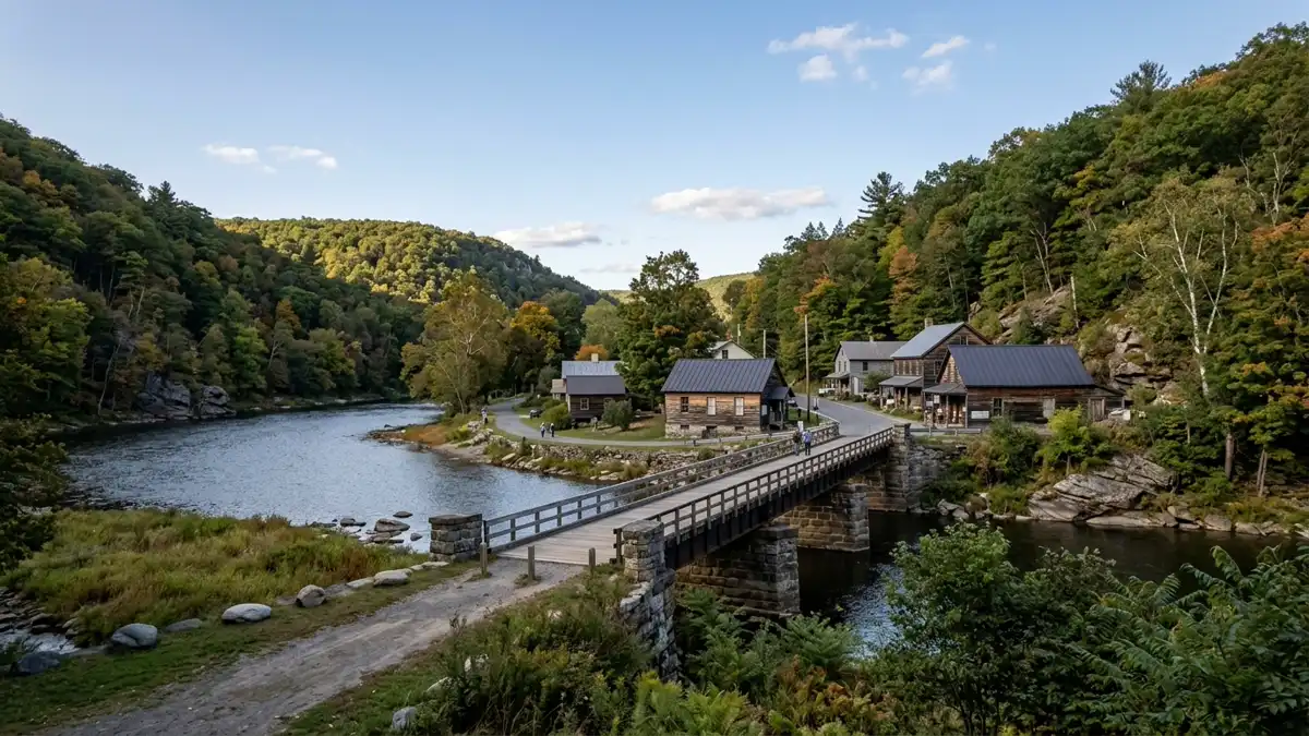 Public restroom locations mapped in Lackawaxen Township, Pennsylvania — 13 facilities across zip codes 18428, 18435