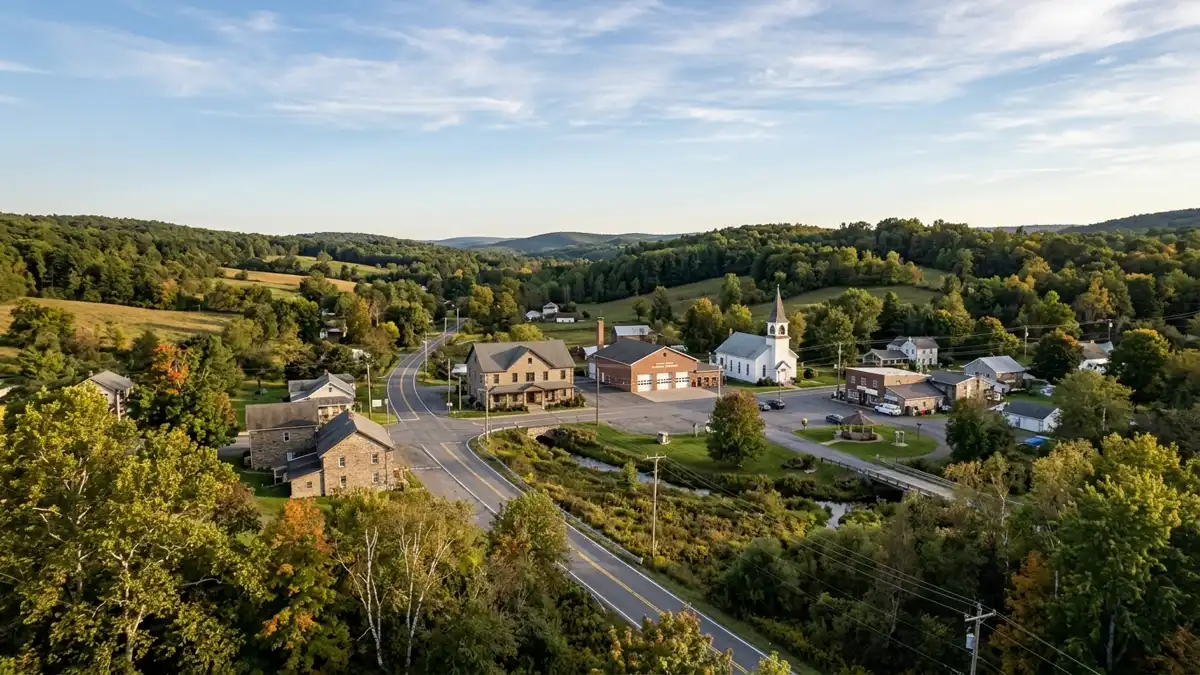 Public restroom locations mapped in Madison Township, Pennsylvania — 1 facilities across the city