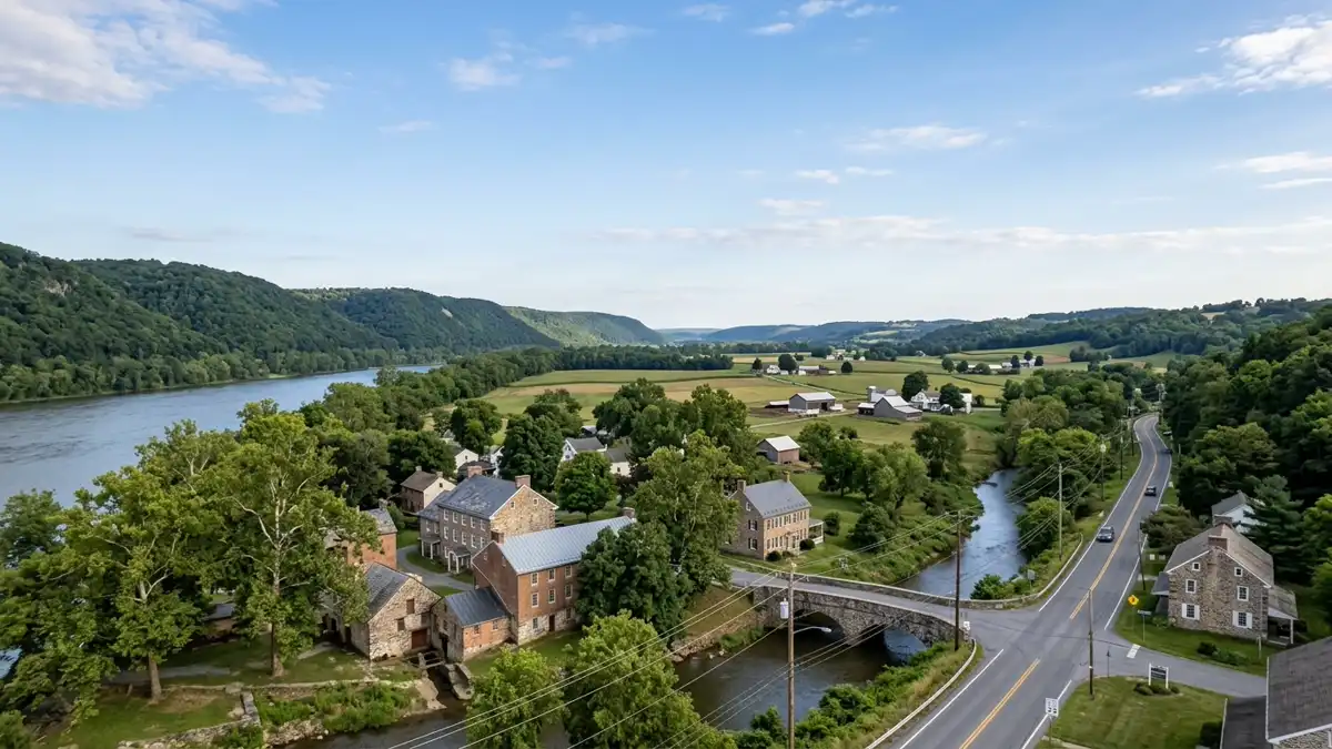 Public restroom locations mapped in Martic Township, Pennsylvania — 26 facilities across zip codes 17532, 17565
