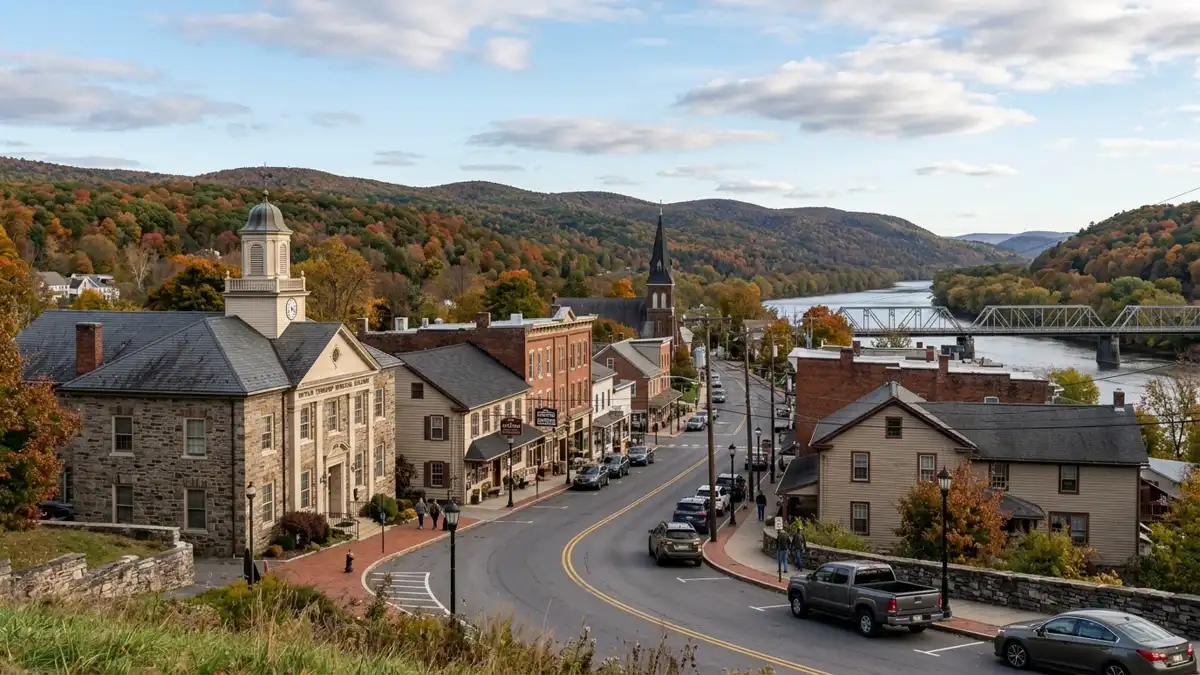 Public restroom locations mapped in Mifflin Township, Pennsylvania — 2 facilities across zip codes 18635