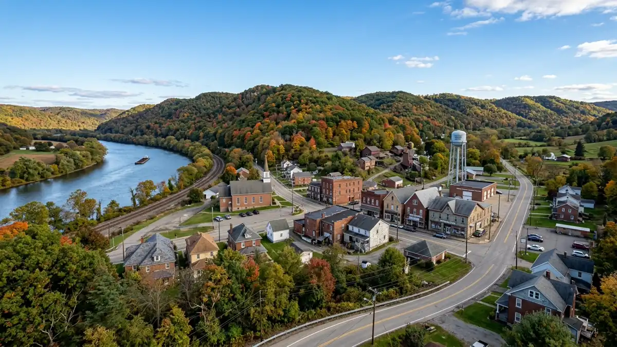 Public restroom locations mapped in Morgan Township, Pennsylvania — 4 facilities across zip codes 15346