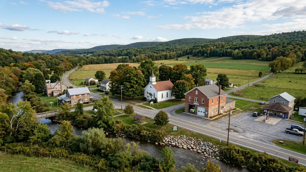 Public restroom locations mapped in New Vernon Township, Pennsylvania — 2 facilities across zip codes 16114, 16145