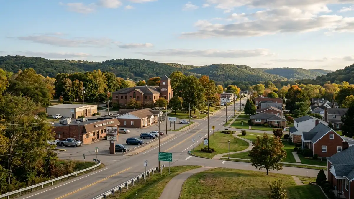 Public restroom locations mapped in North Franklin Township, Pennsylvania — 1 facilities across zip codes 15301
