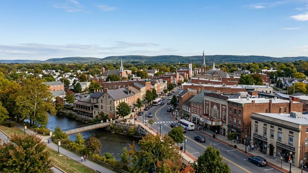 Public restroom locations mapped in Phoenixville, Pennsylvania — 3 facilities across zip codes 19460