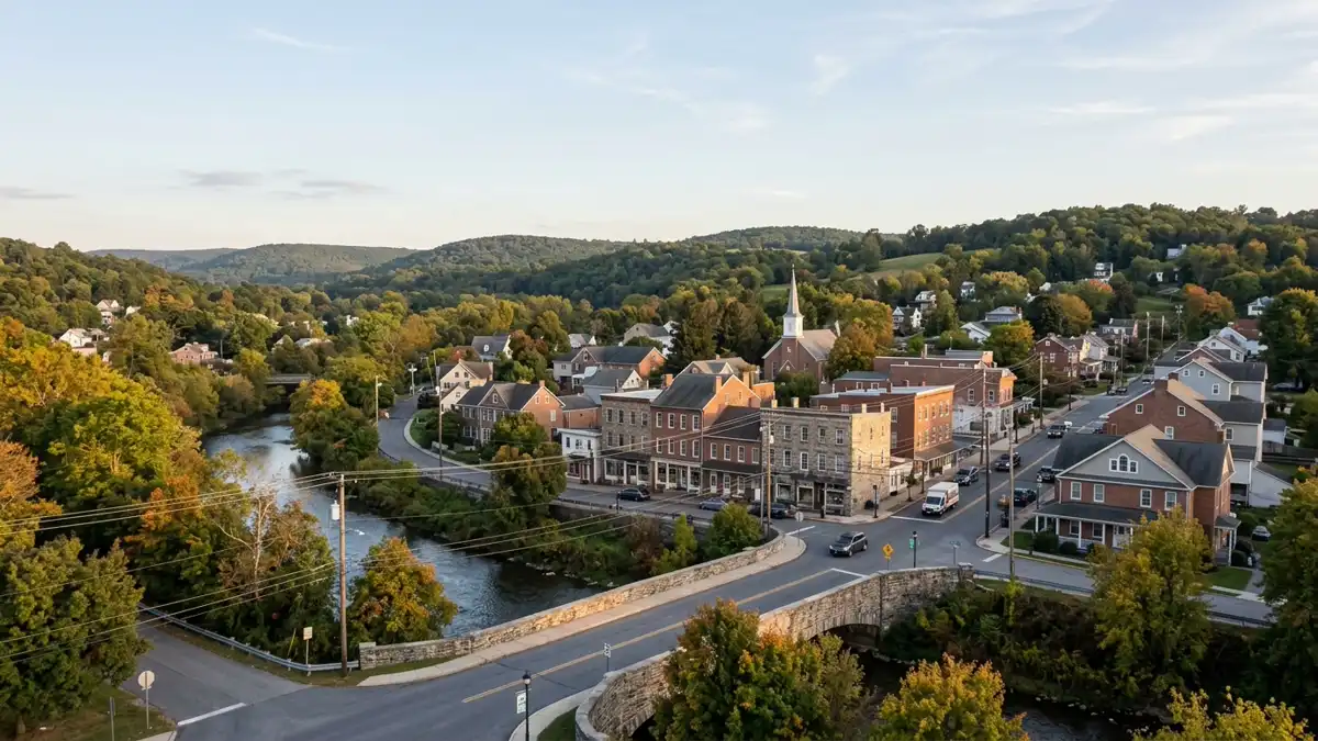 Public restroom locations mapped in Schuylkill Township, Pennsylvania — 1 facilities across zip codes 19481
