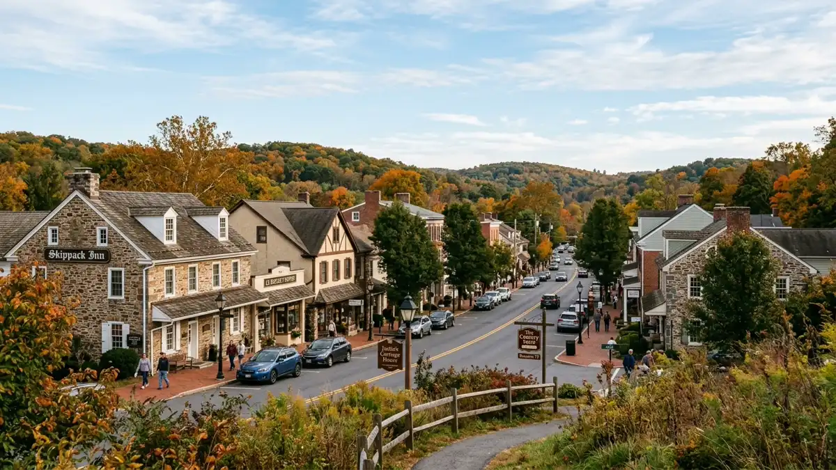 Public restroom locations mapped in Skippack Township, Pennsylvania — 10 facilities across zip codes 19426, 19430