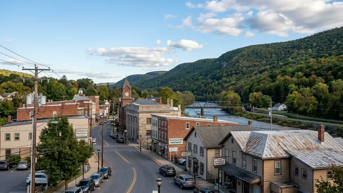 Public restroom locations mapped in Slatington, Pennsylvania — 1 facilities across zip codes 18080