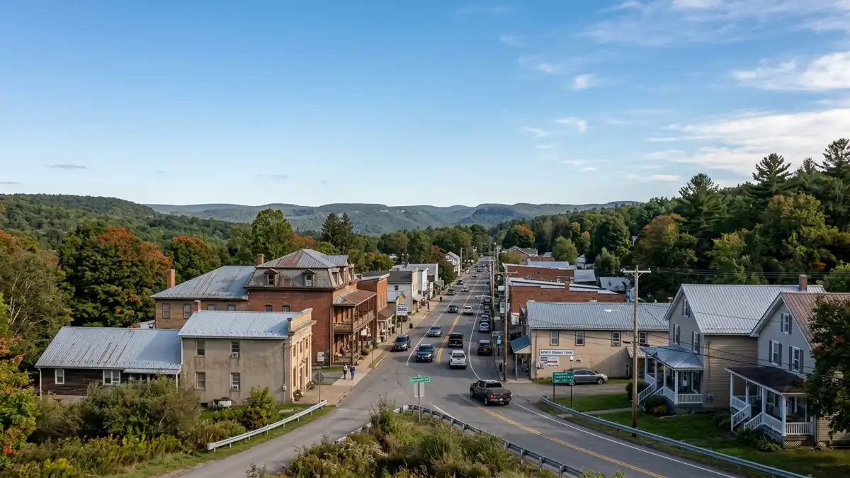 Public restroom locations mapped in Snow Shoe Township, Pennsylvania — 6 facilities across zip codes 16874