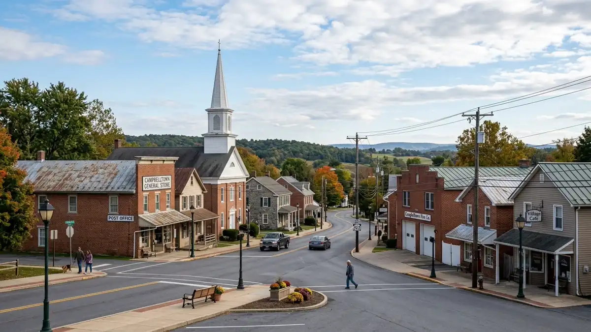 Public restroom locations mapped in South Londonderry Township, Pennsylvania — 2 facilities across the city