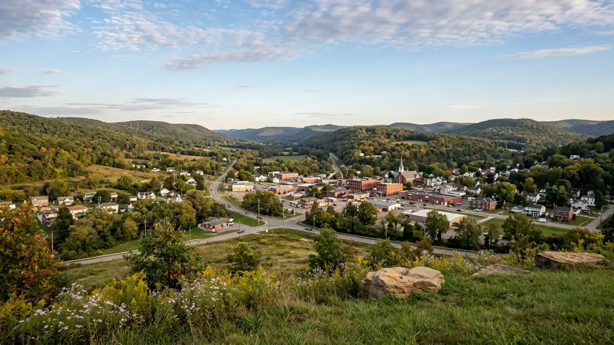 Public restroom locations mapped in South Union Township, Pennsylvania — 1 facilities across zip codes 15416
