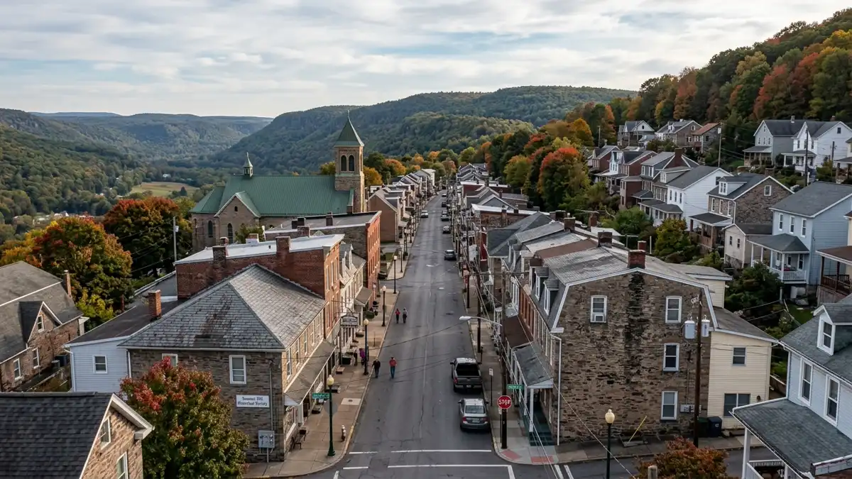 Public restroom locations mapped in Summit Hill, Pennsylvania — 5 facilities across zip codes 18240