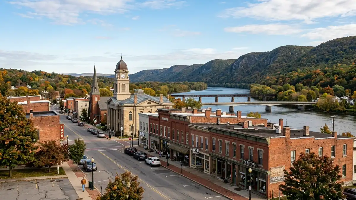 Public restroom locations mapped in Towanda, Pennsylvania — 1 facilities across zip codes 18848