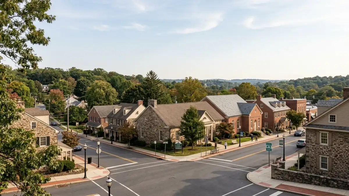 Public restroom locations mapped in Upper Dublin Township, Pennsylvania — 3 facilities across zip codes 19002, 19025