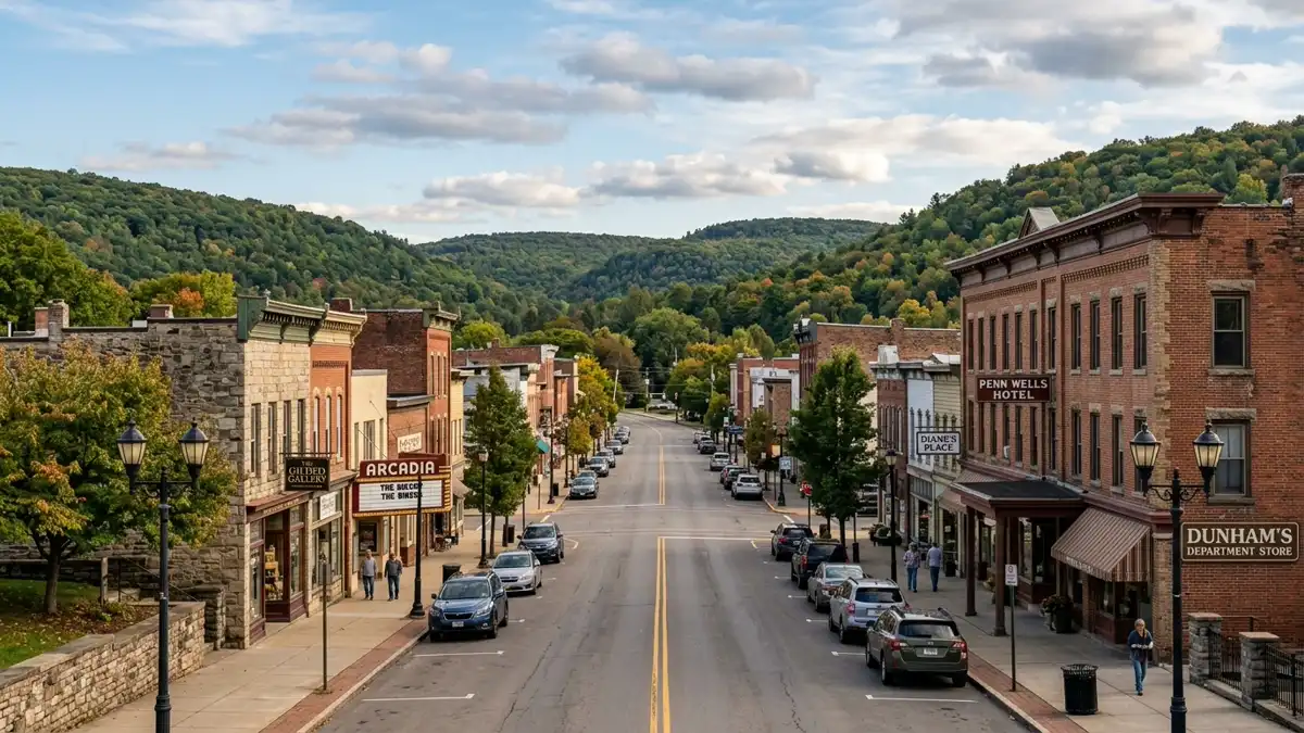 Public restroom locations mapped in Wellsboro, Pennsylvania — 1 facilities across zip codes 16901