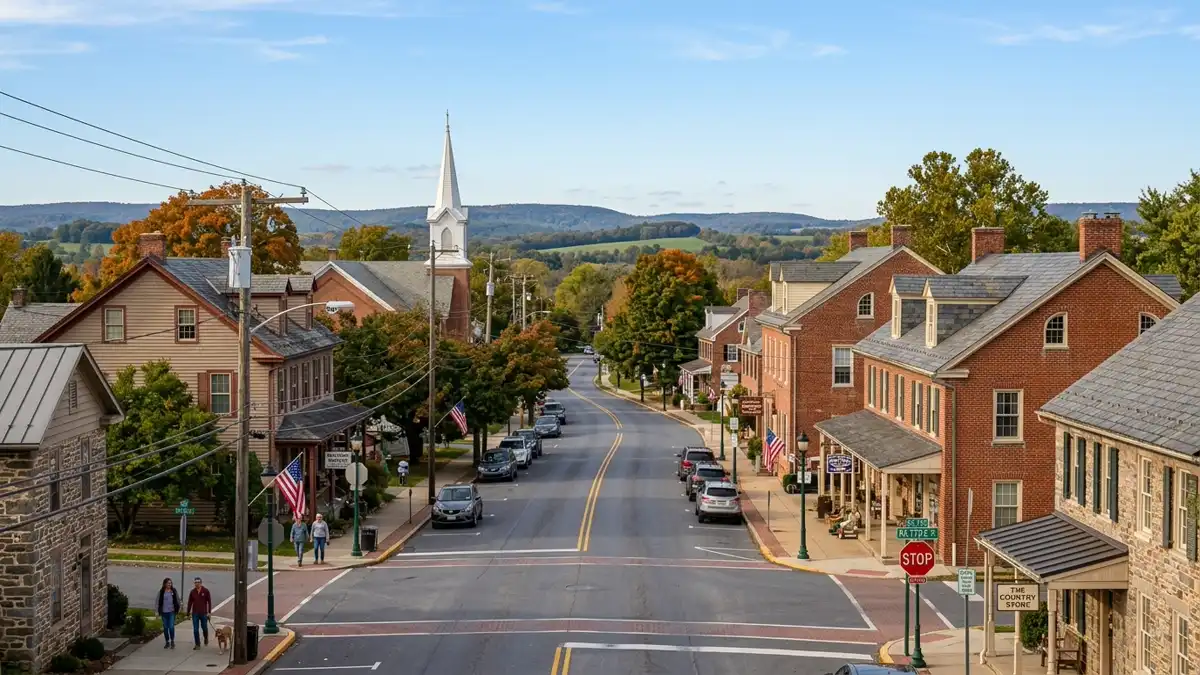 Public restroom locations mapped in West Donegal Township, Pennsylvania — 1 facilities across zip codes 17022