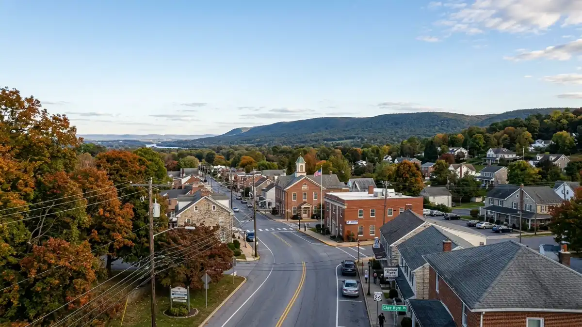 Public restroom locations mapped in Windsor Township, Pennsylvania — 2 facilities across zip codes 19534