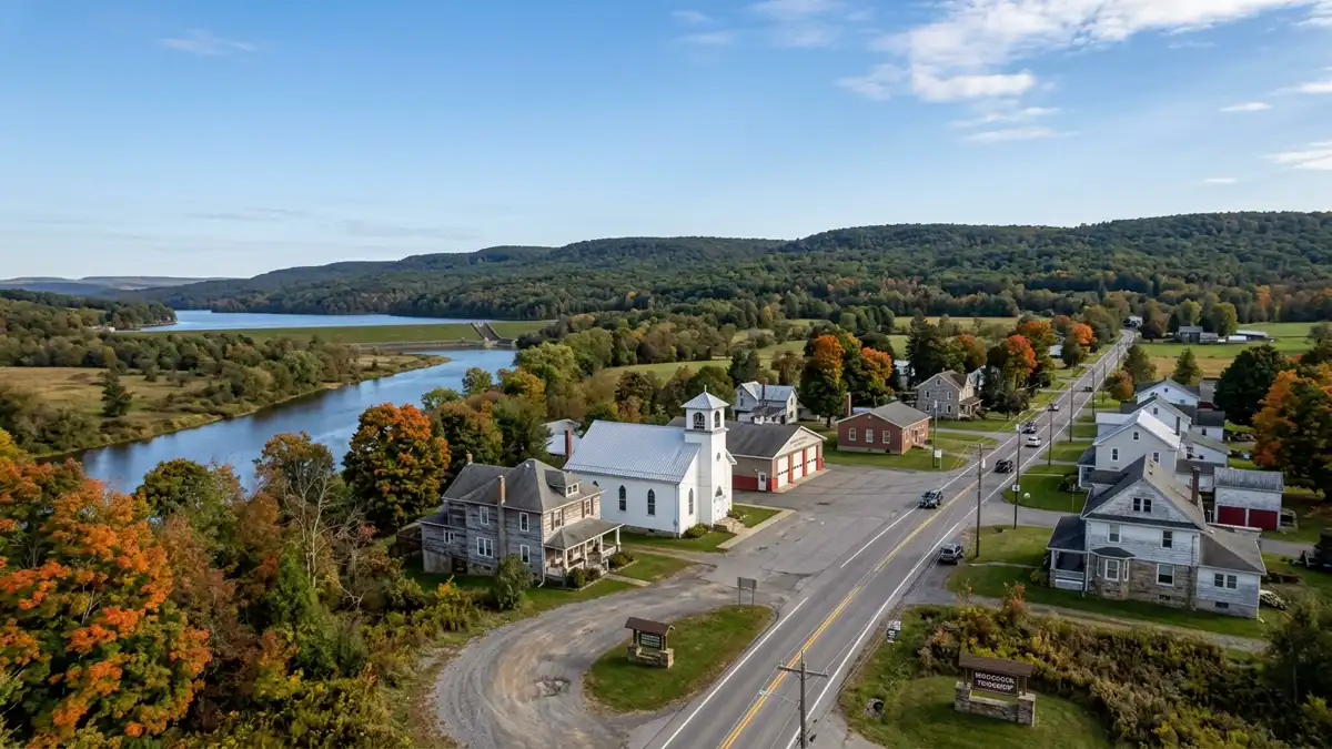 Public restroom locations mapped in Woodcock Township, Pennsylvania — 51 facilities across the city