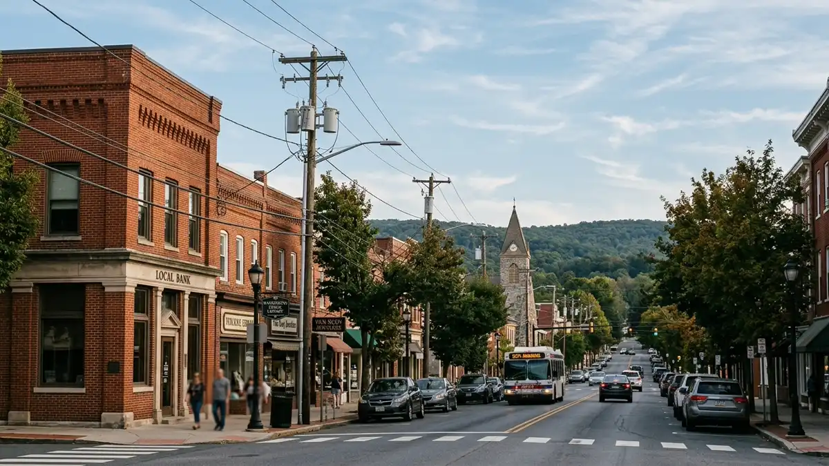 Public restroom locations mapped in Wyomissing, Pennsylvania — 6 facilities across zip codes 19610