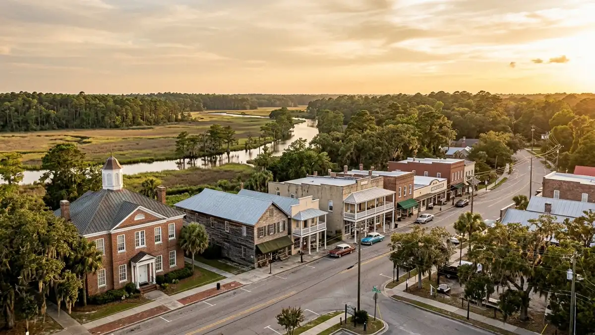 Public restroom locations mapped in Berkeley County, South Carolina — 2 facilities across the city