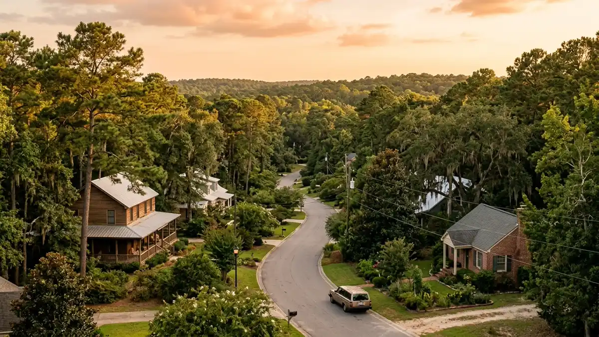Public restroom locations mapped in Berkeley Forest, South Carolina — 1 facility across zip codes 29209