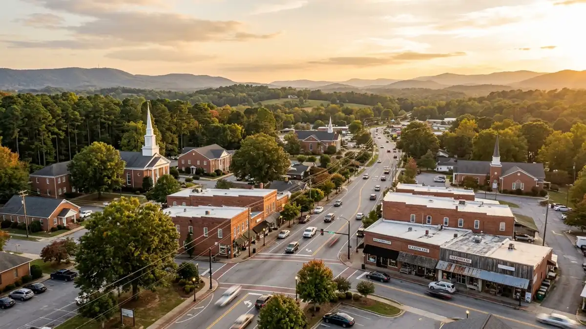 Public restroom locations mapped in Boiling Springs, South Carolina — 8 facilities across zip codes 29316