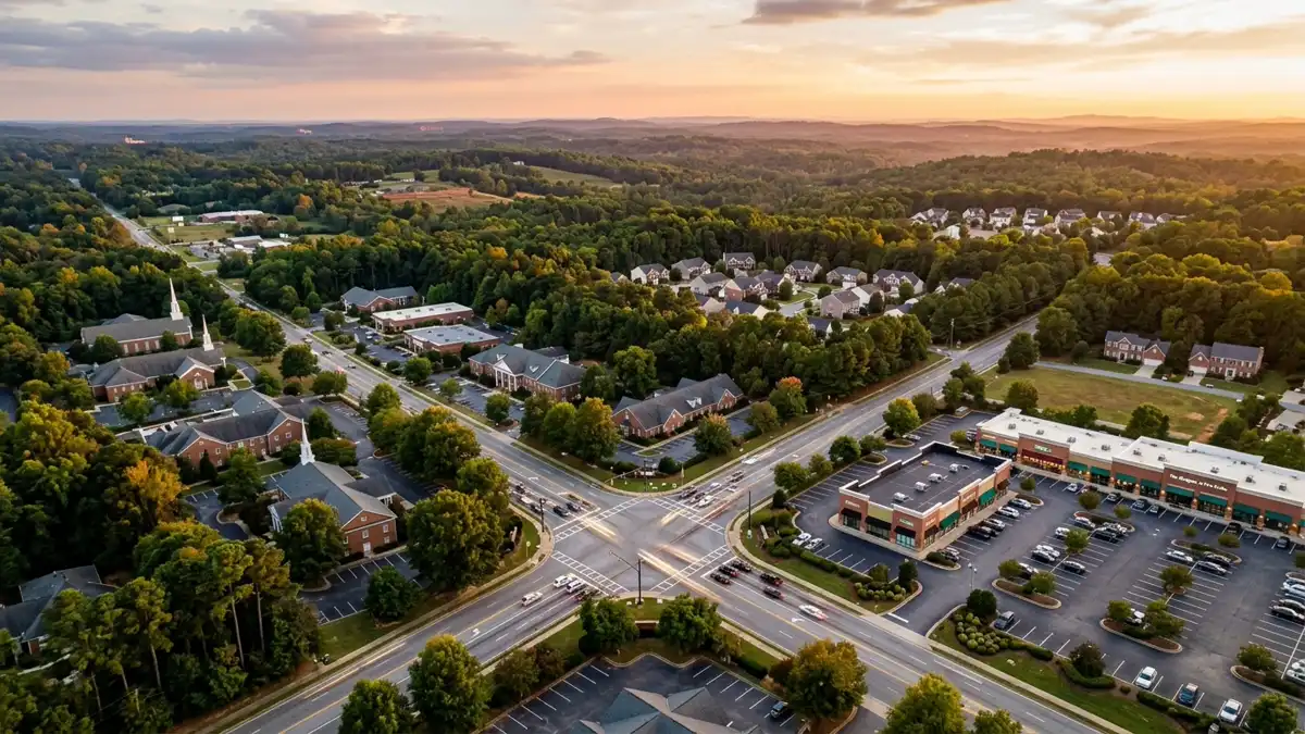 Public restroom locations mapped in Five Forks, South Carolina — 8 facilities across zip codes 29651, 29681