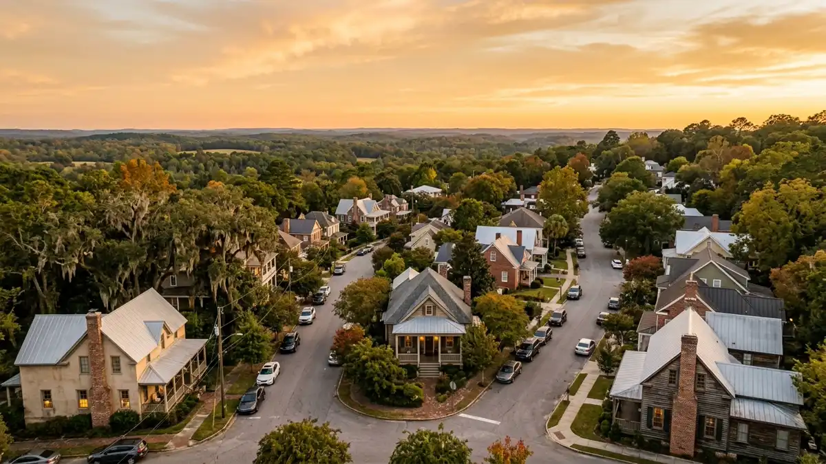 Public restroom locations mapped in Huntington Heights, South Carolina — 4 facilities across zip codes 29622