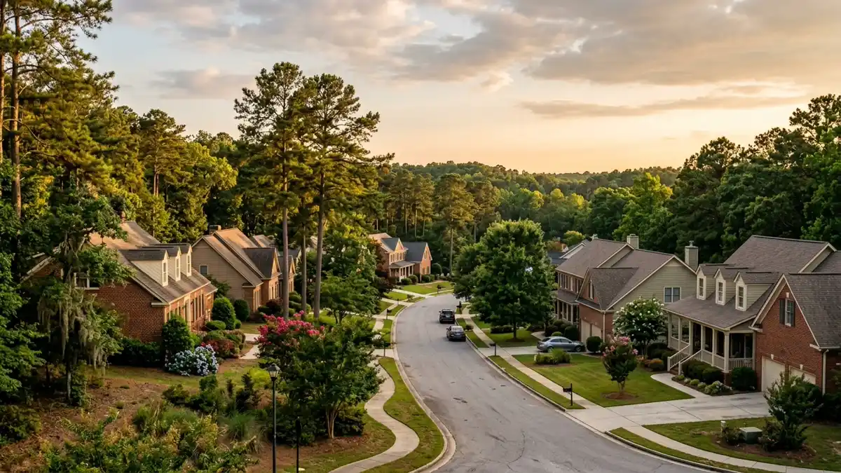 Public restroom locations mapped in Lexington Woods, South Carolina — 4 facilities across zip codes 29072