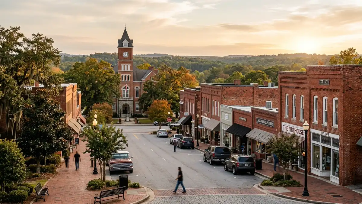 Public restroom locations mapped in Newberry County, South Carolina — 11 facilities across zip codes 29126, 29127, 29355