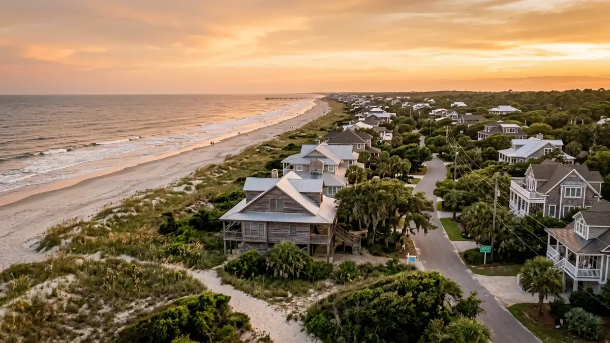 Public restroom locations mapped in North Litchfield Beach, South Carolina — 6 facilities across the city