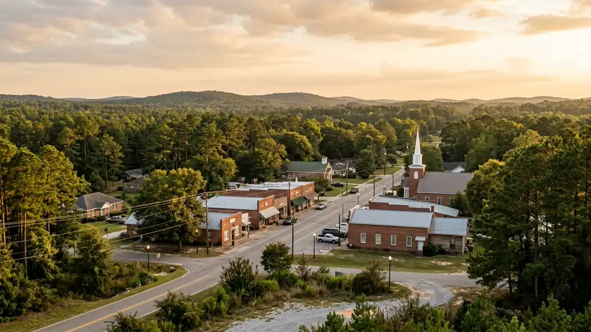 Public restroom locations mapped in Pine Ridge, South Carolina — 1 facility across zip codes 29172