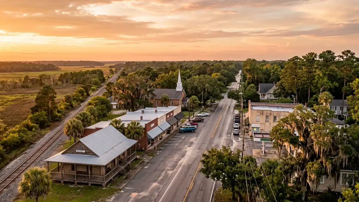 Public restroom locations mapped in Ravenel, South Carolina — 1 facility across zip codes 29470