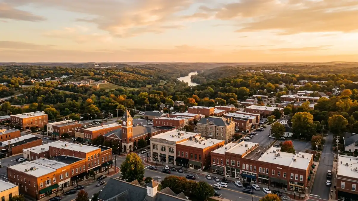 Public restroom locations mapped in Rock Hill, South Carolina — 7 facilities across zip codes 29730, 29732