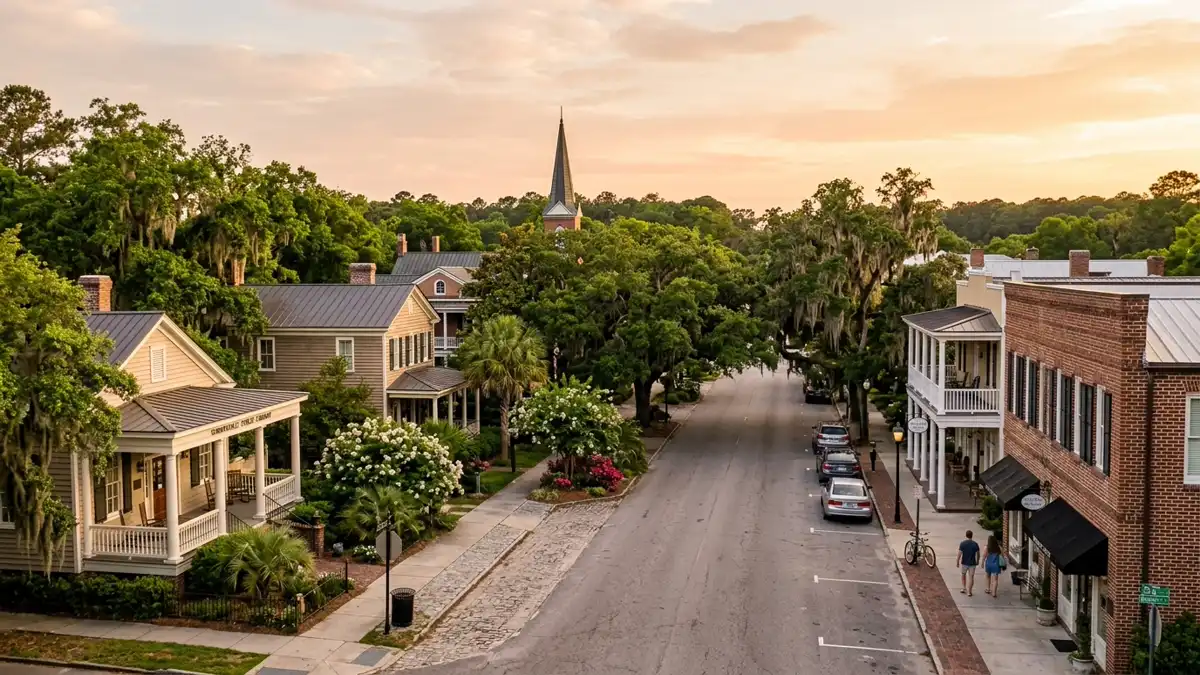 Public restroom locations mapped in Summerville, South Carolina — 7 facilities across zip codes 29483