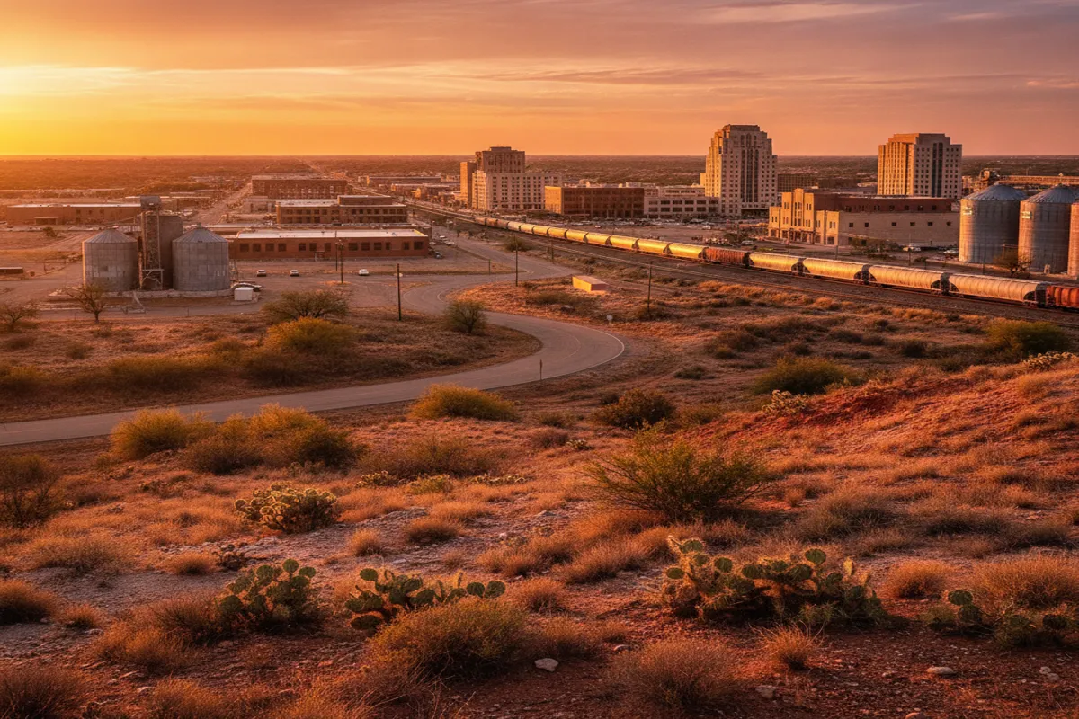 Public restroom locations mapped in Amarillo, Texas — 75 facilities across zip codes 79101, 79102, 79103