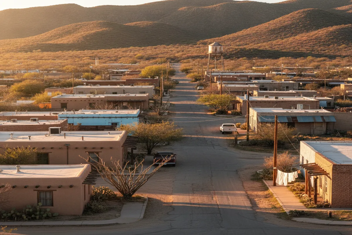 Public restroom locations mapped in Anthony, Texas — 1 facility across zip codes 79821