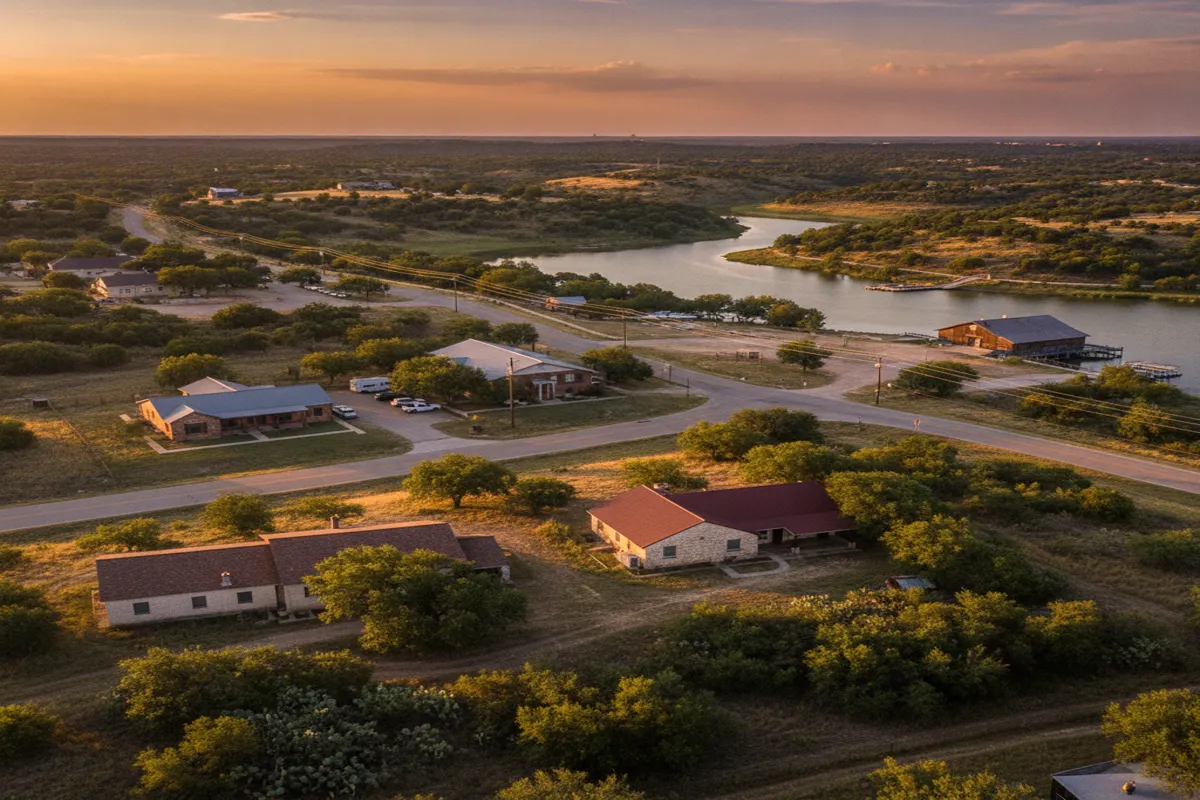 Public restroom locations mapped in Benbrook, Texas — 6 facilities across zip codes 76126, 76132