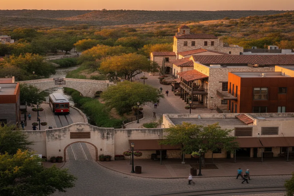 Public restroom locations mapped in Bexar County, Texas — 48 facilities across zip codes 78150, 78227, 78242