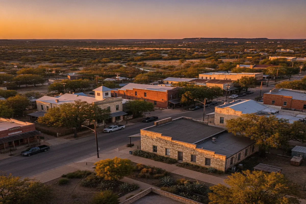 Public restroom locations mapped in Buda, Texas — 5 facilities across zip codes 78610
