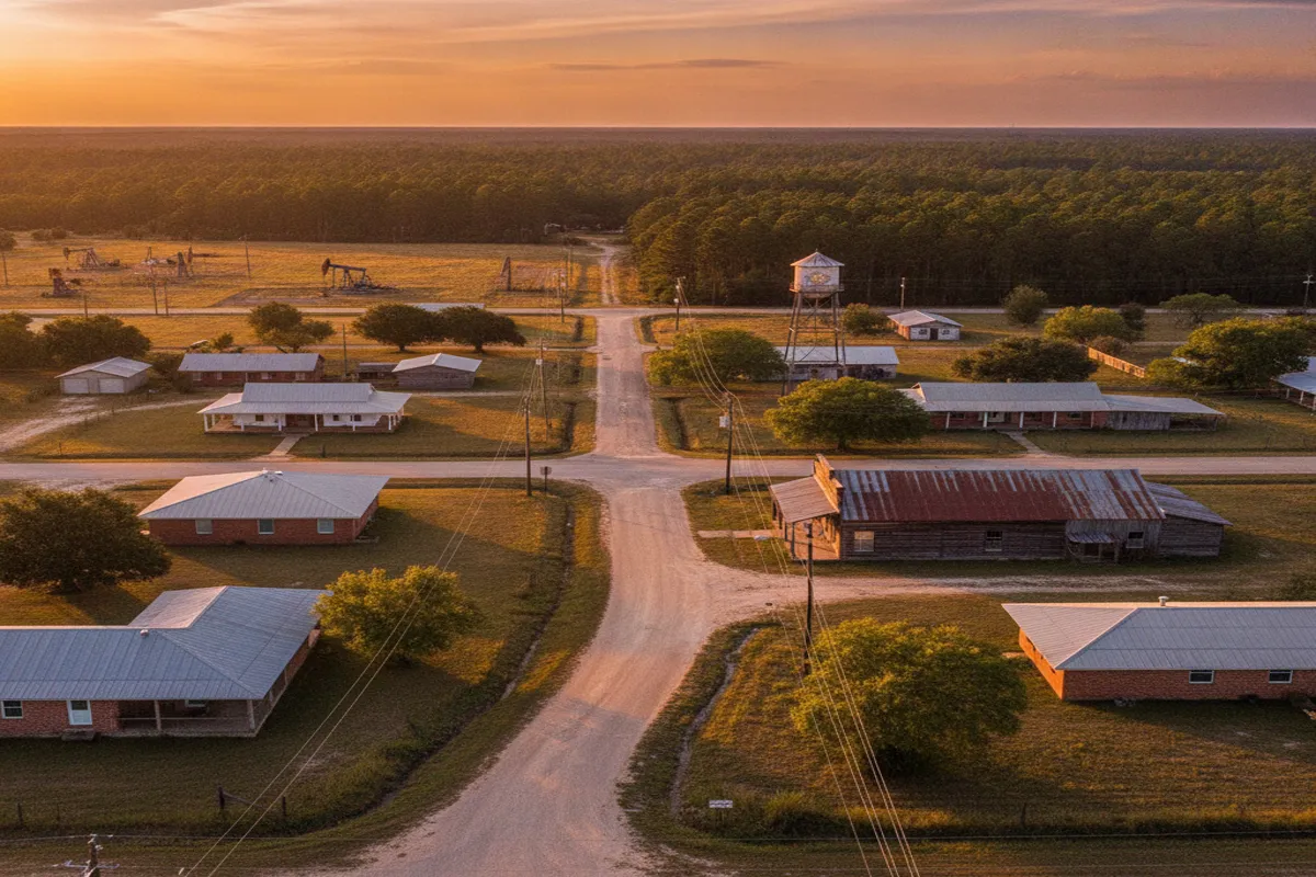 Public restroom locations mapped in Buna, Texas — 1 facility across zip codes 77612