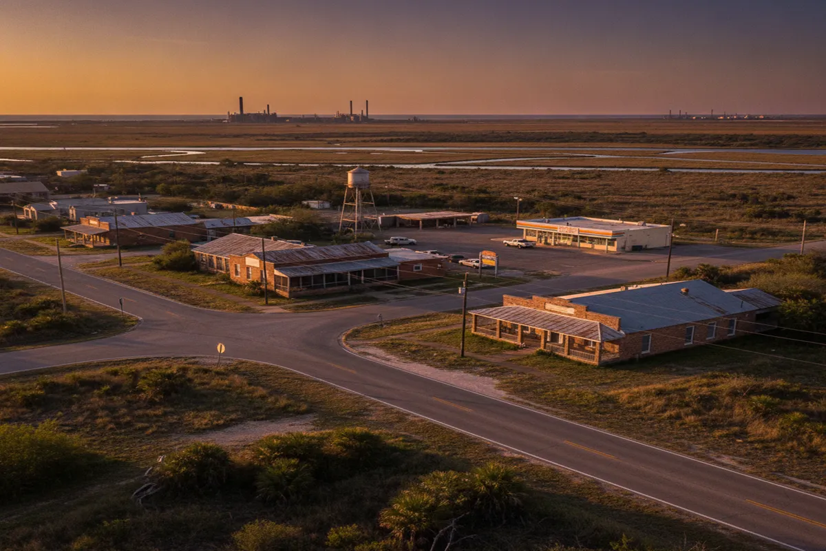 Public restroom locations mapped in Clute, Texas — 4 facilities across zip codes 77531